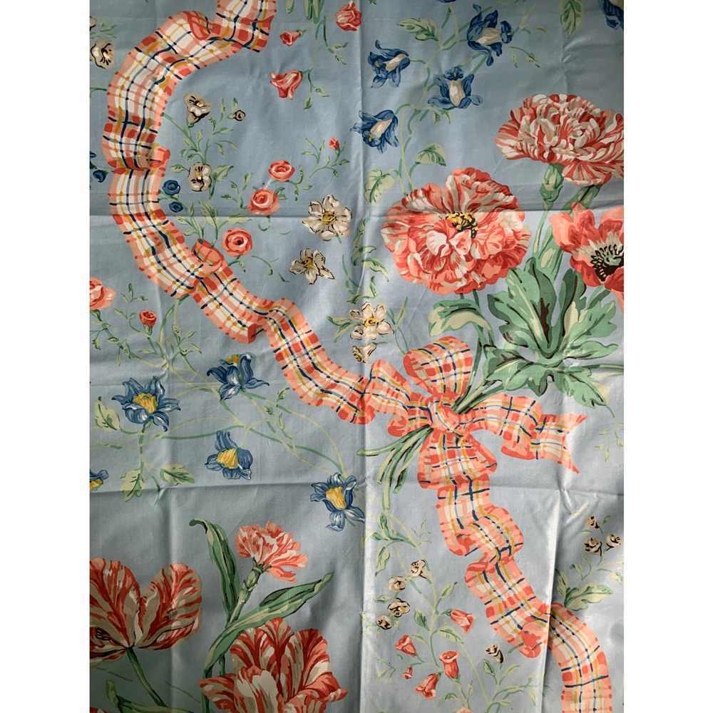 Scalamandre Lilabeth Ribbon Upholstery Fabric Vintage 38" x 27"